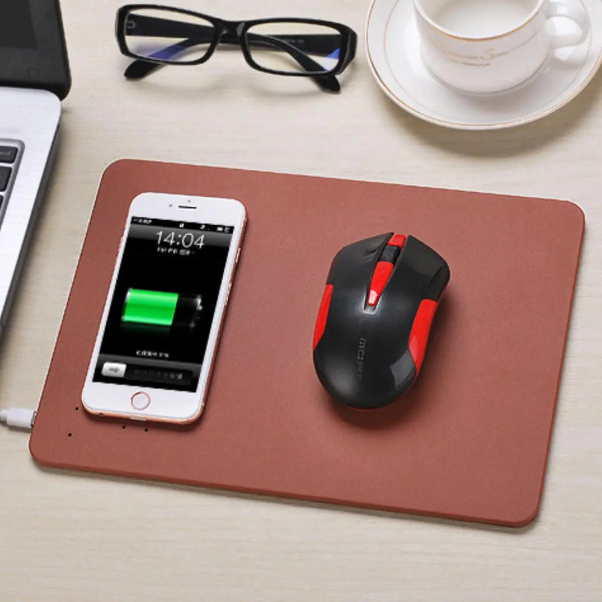 Superpower Pad 2 In 1 iPhone Wireless Charger, And Mouse Pad Online Contraptions