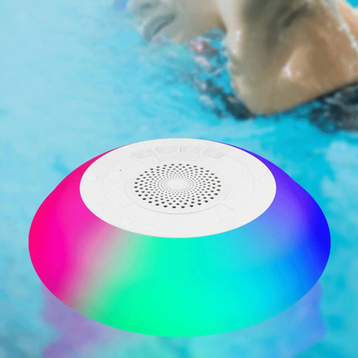 Floatilla Bluetooth LED Enabled Waterproof Speaker For Pools And Outdoors Online Contraptions