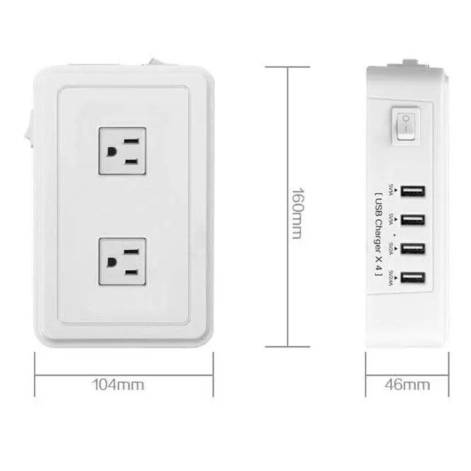 Mix Master Charging Hub For AC And USB Outlets Online Contraptions