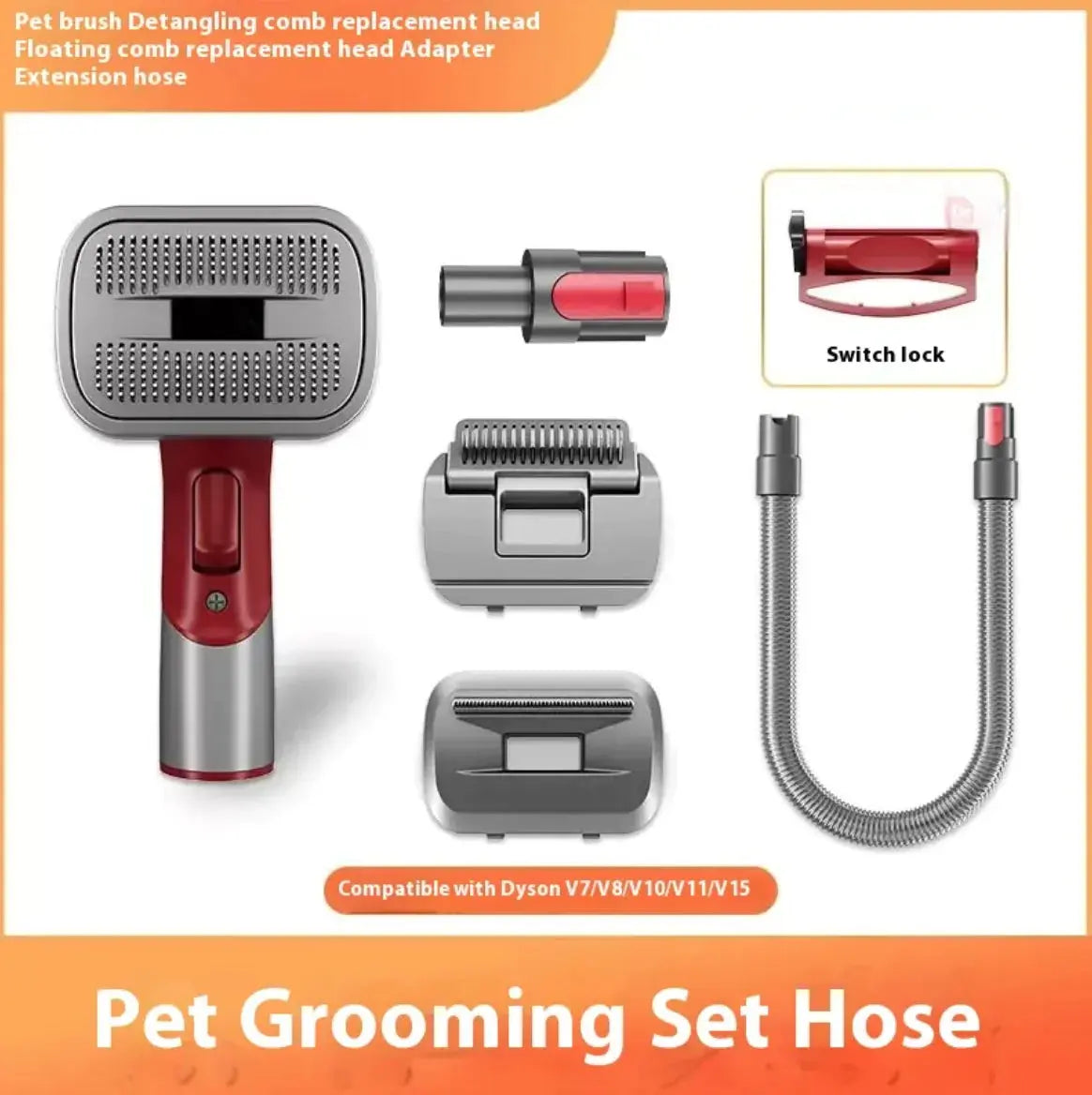 Full Series Pet Shaver Comb Suit with Hair Suction Head for Dogs and Cats My Store