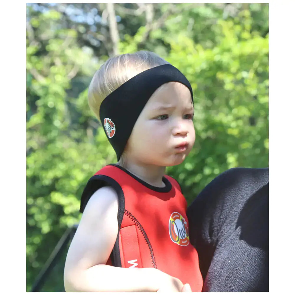 Owli Swimwarm Ear Band, Baby, Black My Store