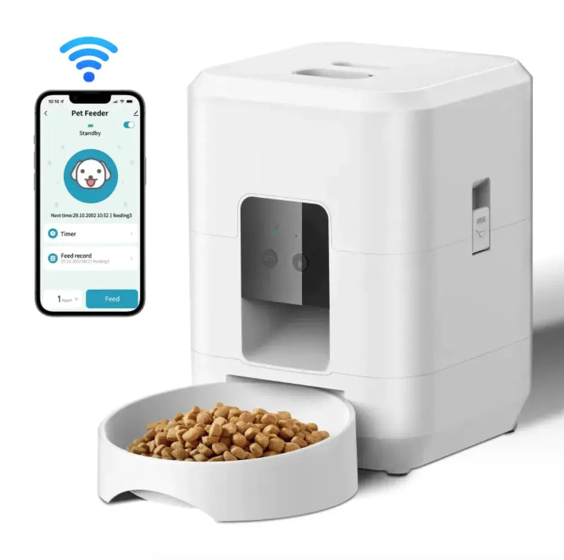 Intelligent Remote-Controlled Automatic Pet Feeder with Timed and Quantitative Feeding My Store