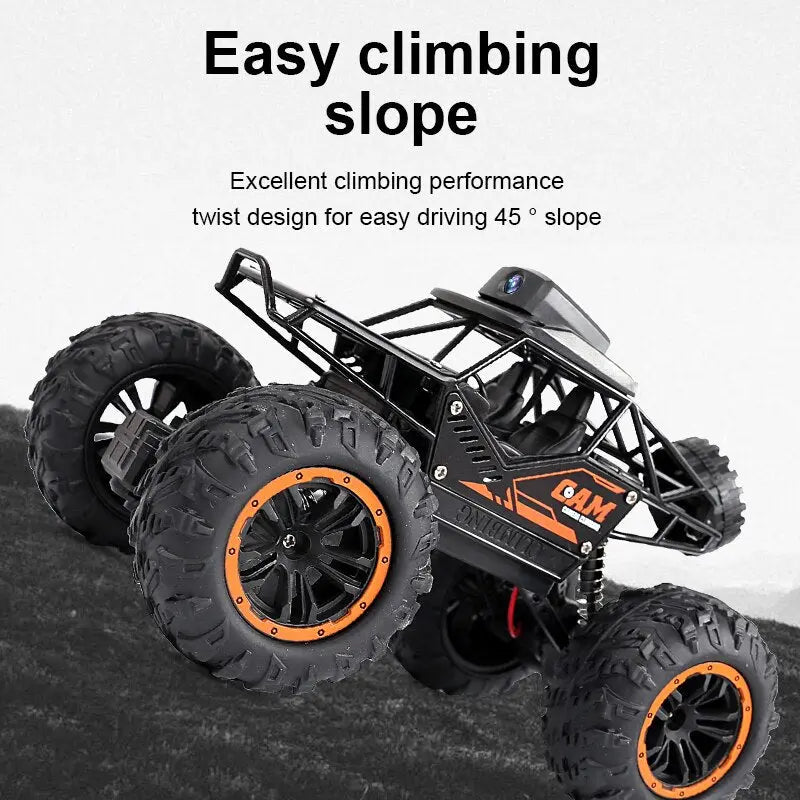 1:18 2.4G Remote Control SUV Radiocontrol Climbing Stunt Vehicle With HD 720P WIFI FPV Camera HY Toy Store