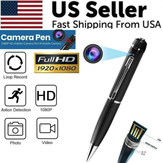 Hidden Cam Pocket Pen Camera 1080P HD Mini Body Video Recorder DVR Security USB My Store