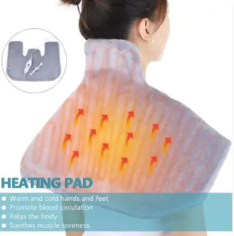 Heated Shoulder & Neck Shawl Blanket My Store