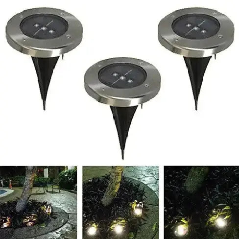 Runway Solar 3 LED Inground Lights My Store