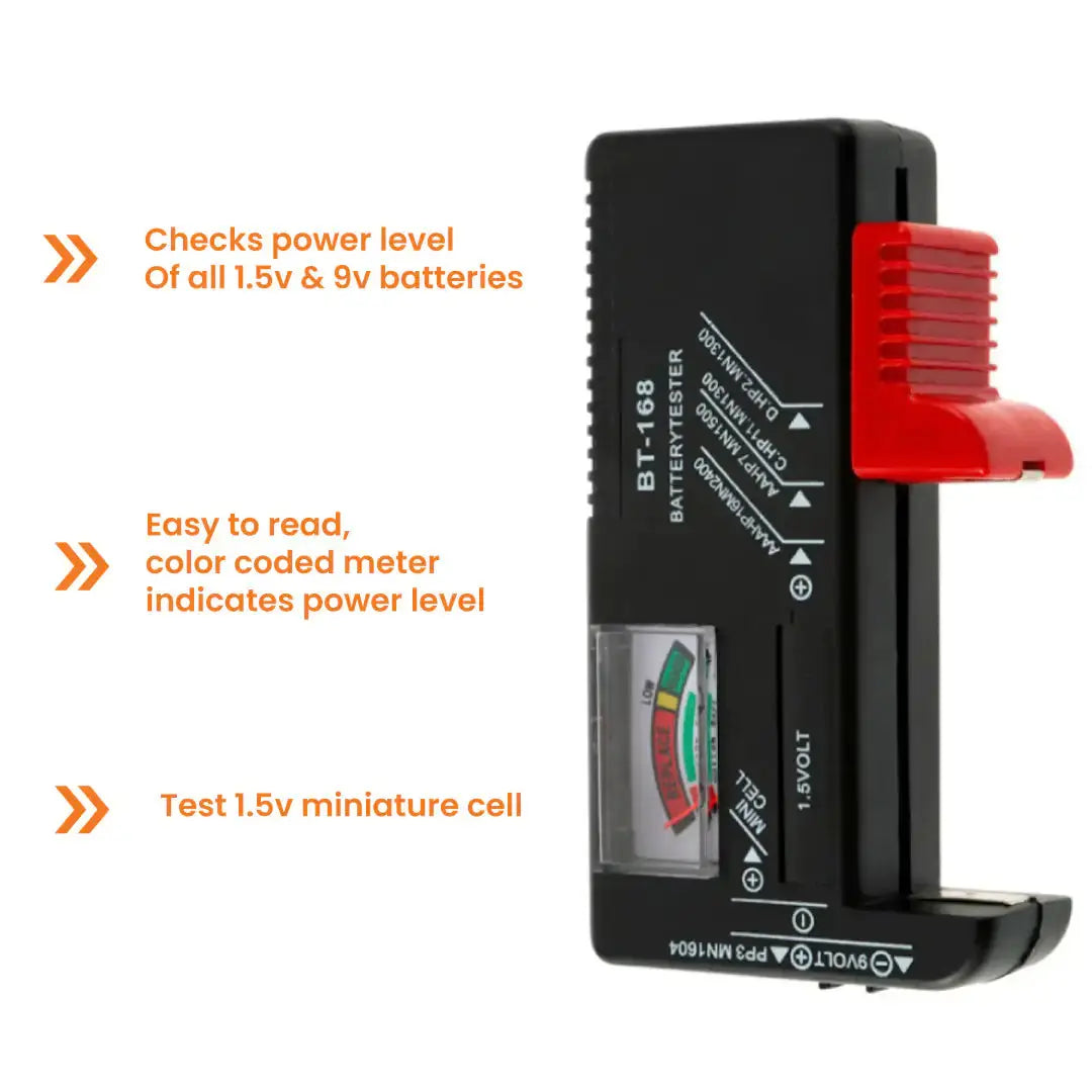 Battery Tester Checker Universal My Store