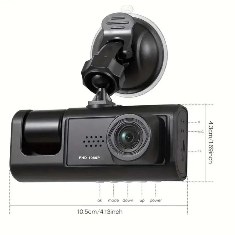 Dash Cam W/ IR Night Vision Baideluo Factory Store