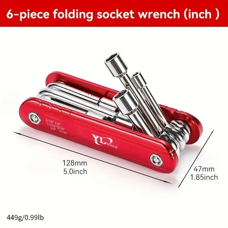 Multifunctional Foldable Socket Wrench Newshark Store