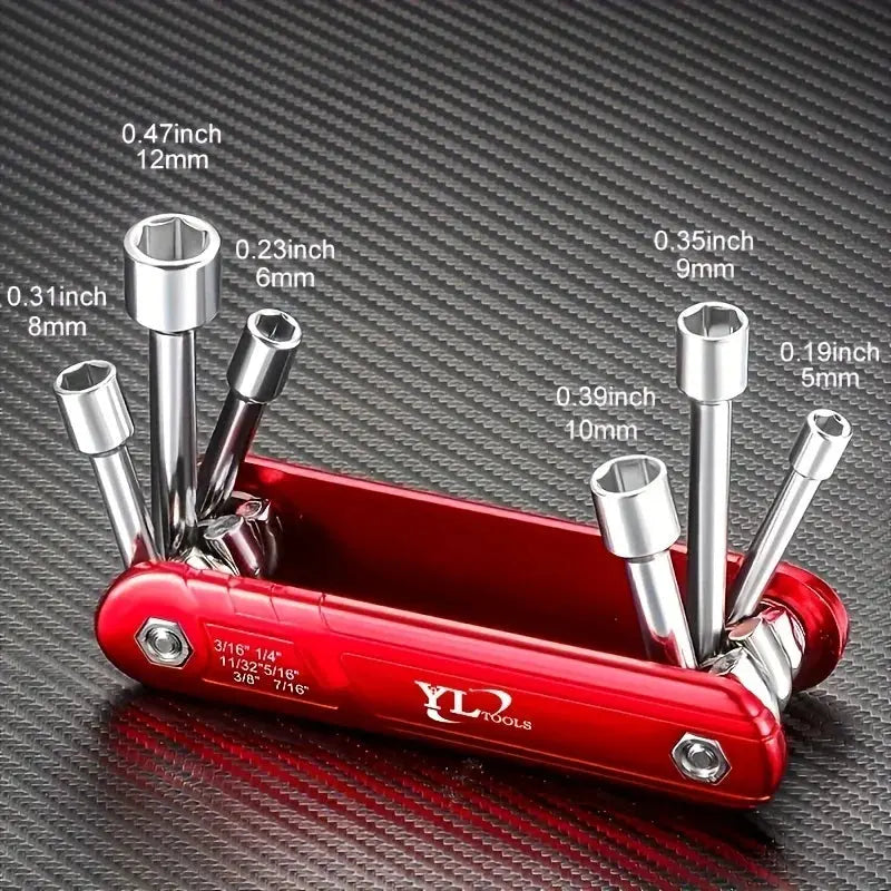 Multifunctional Foldable Socket Wrench Newshark Store