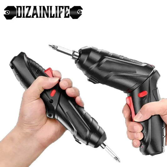 3.6v Power Tools Household Maintenance Repair 500mAh Lithium Battery Mini Household Electric Drill Rotated Cordless Screwdriver DIZAINLIFE Store