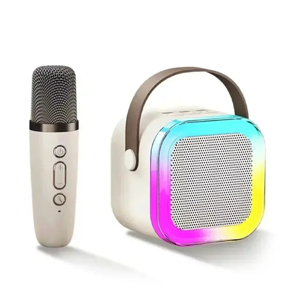 Mini Karaoke Machine with Wireless Microphones Stone's Store