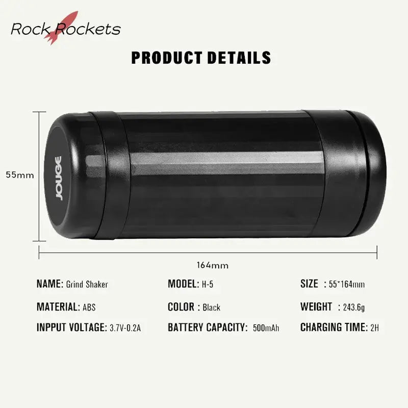 R&R Electric Tobacco Grinder Rolling Paper Filling Machine Dry Herb Crusher Grass Grinders for Smoking Accessories Cool Gadget Rock Rockets Store