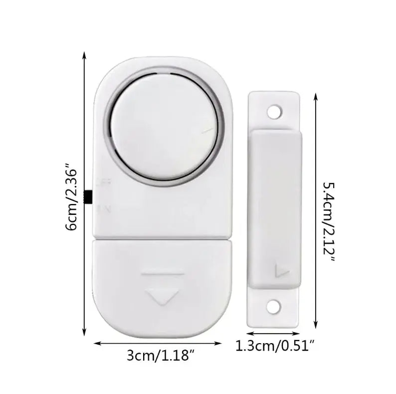 6 PCS WIRELESS Home Window Door Burglar Security ALARM System Magnetic Sensor My Store