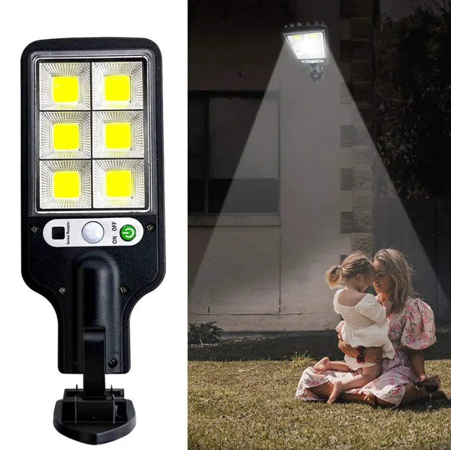 600W LED Solar Wall Light Motion Sensor Outdoor Garden Security Street Yard Lamp My Store