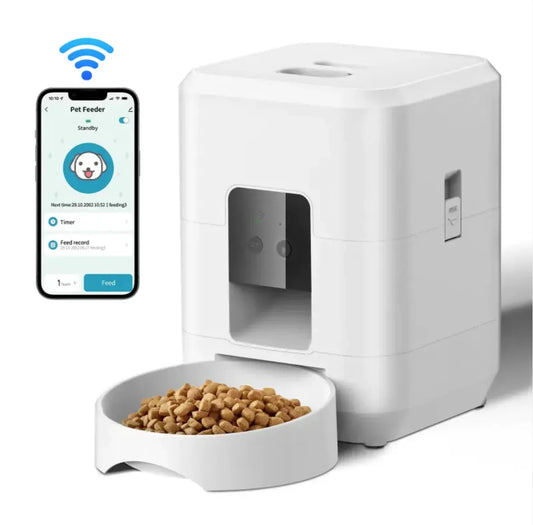 Intelligent Remote-Controlled Automatic Pet Feeder with Timed and Quantitative Feeding My Store