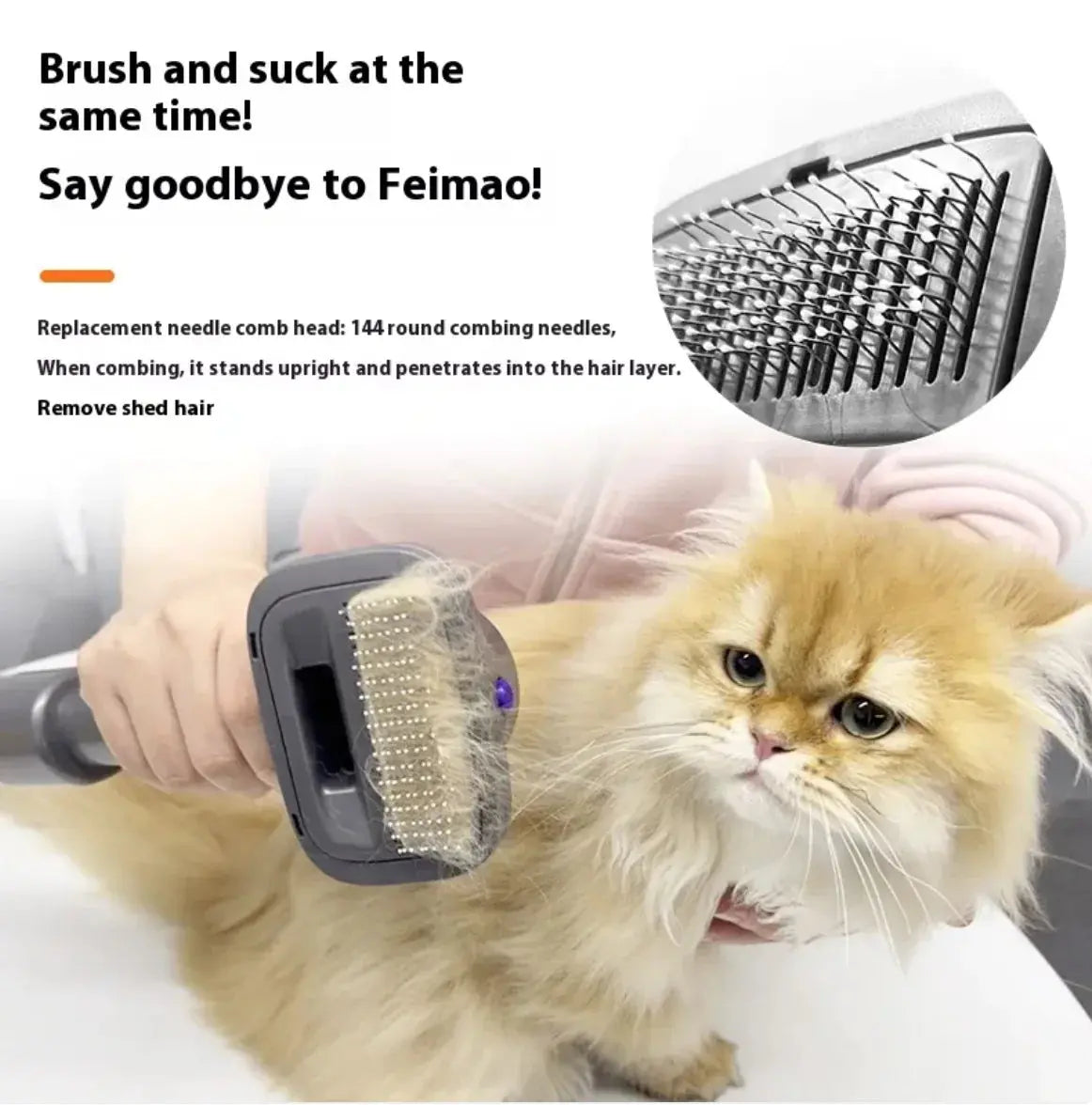 Full Series Pet Shaver Comb Suit with Hair Suction Head for Dogs and Cats My Store