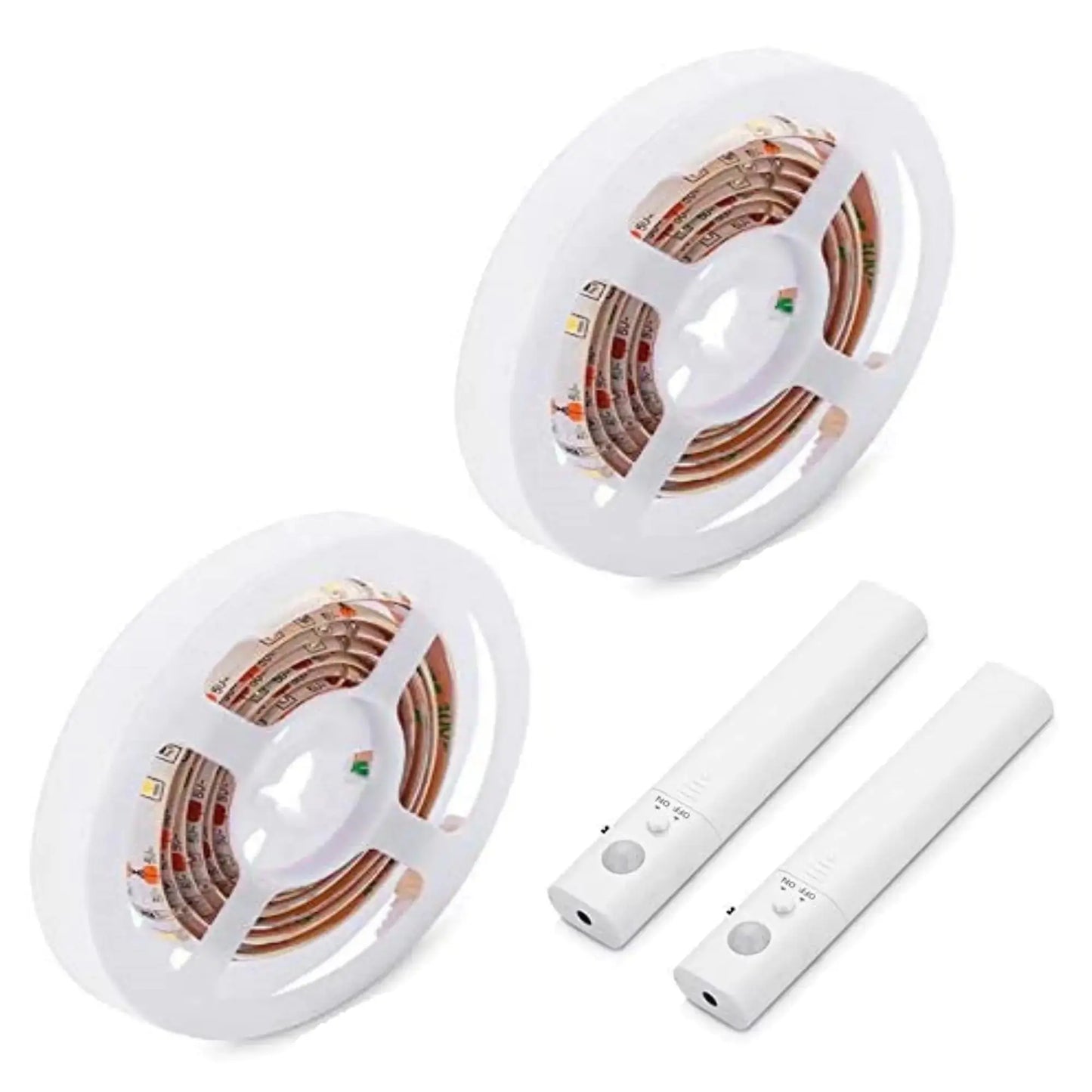 Motion Sensor LED Light Strips for Wardrobe, Bathroom, Stairs (6.5 feet) My Store