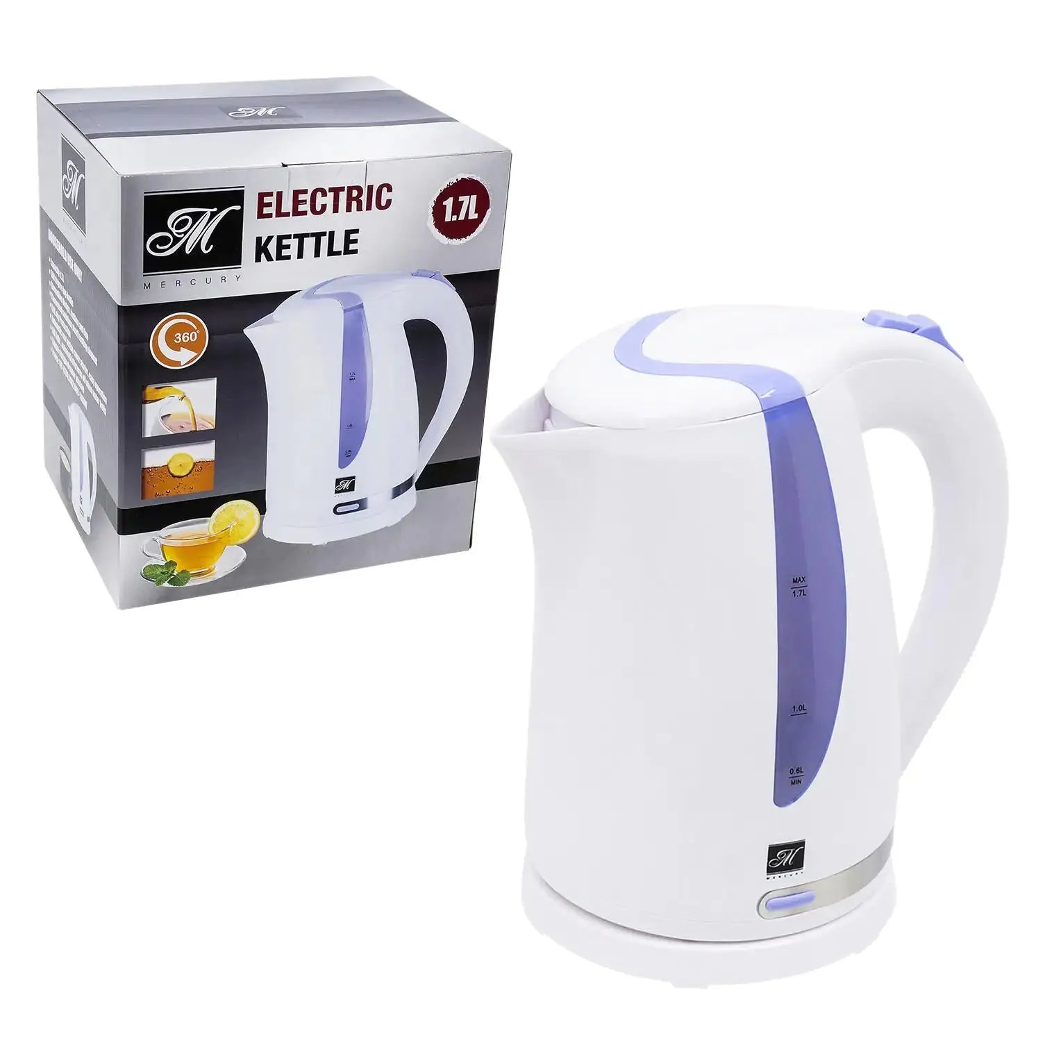 Cordless Electric Kettle - 1.7L My Store