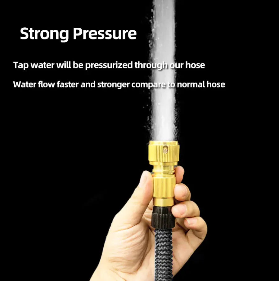 4X Stronger Deluxe Expandable Flexible Garden Hose Water Hose 25, 50, 75, 100FT My Store