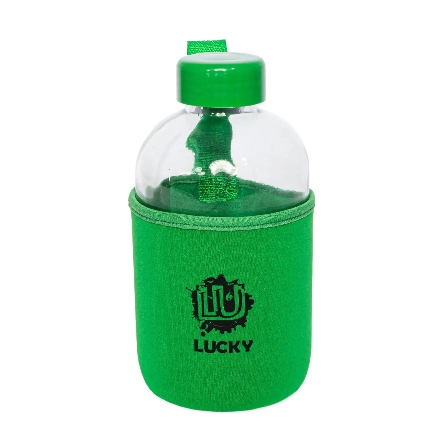 Biggdesign Moods Up Lucky Glass Flask with Neoprene Cover 600 Ml My Store