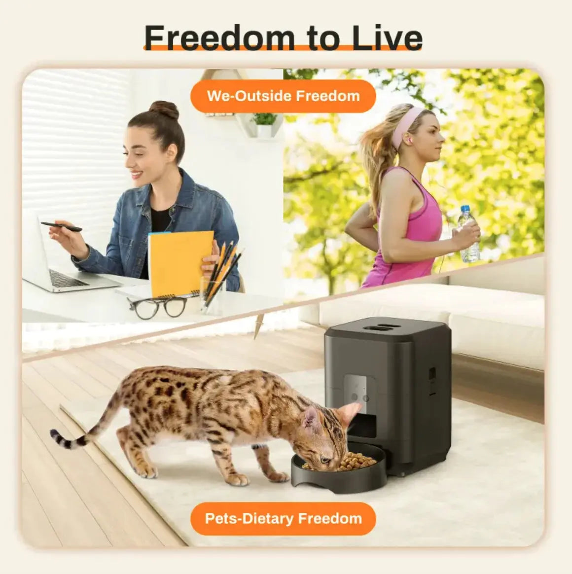 Intelligent Remote-Controlled Automatic Pet Feeder with Timed and Quantitative Feeding My Store